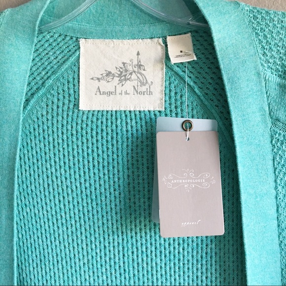 NWT {Angel of the North} Open Front Cardigan M - Picture 4 of 11